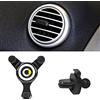 NICKAL Auto Porta Telefono Cellulare, per Smart 453 451 Fortwo Forfour Estensibile Bocchette Stabile e Robusto 360° Rotazione Braccio 2023,451 Outlet