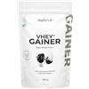 Nutri + Weight Gainer Vegan 1 kg Vanilla Cookie - Vhey Gainer Massa Senza Zucchero, Creatina e Maltodestrina - Senza Lattosio + Alto Contenuto Calorico 1000 g