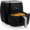 Tristar Friggitrice Ad Aria Calda Airfryer, 1800 Watt, 6 Litri, 8 Programmi Di Cottura, Nero, ‎36.5 x 30.5 x 34 cm; 5.43 Kg