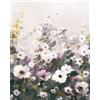 Rasch Carta da parati 360875 - Carta da parati fotografica su tessuto non tessuto con prato floreale in verde, viola e bianco della collezione Magicwalls - 2,65 m x 2,12 m (lunghezza x larghezza)