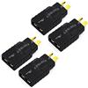 FLY RC 4pcs Maschio Deans to Female Adattatore Wireless per connettore TRX Traxxas per Caricabatterie RC