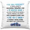 Vulfire Padrino Federa per Cuscino Personalizzato Con Frase Dedica Regalo uomo e donna originale Idee Regali, Dedica Ti Voglio Bene - senza Imbottitura (40_x_40_cm, Padrino)