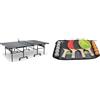 JOOLA Tavolo da Ping Pong Outdoor J200A Professionale, 6 mm, Superficie composita in Alluminio & 54810, Set Tennistavolo Unisex - Adulto, Multicolore, Taglia Unica