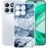 AQGG Custodia per Honor X8b LLY-LX1, LLY-LX2, LLY-LX3 (6.7) Cover, Transparente Protettivo Sottile Morbido Silicone Custodia Protezioni Skin Bumper - XT77