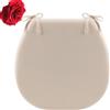 uyeoco Cuscini Sedie Cucina Ovali, Cuscini per Sedie Cucina Lavabile Fodere Coprisedia Copertura Staccabile, Anti-Deformazione Cuscini (Color : 4#, Size : 40x40cm)