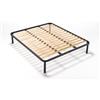 EVERGREENWEB MATERASSI & BEDS EVERGREENWEB - Miglior Rete Letto Matrimoniale 160x190 a Doghe in Legno Ortopedica Alta 35cm Doppia Barra Rinforzata + Kit 4 Piedi Smontabili, Struttura in Ferro, Base da Incasso per Letti e Materassi