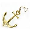 Mercury Ancora da Appendere in Alluminio oro 19x1x22,5cm