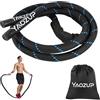 YAOZUP Corda Pesante Palestra, Corda da Salto Pesata da 1,2 kg per Adulti, Battle Rope Corda per Saltare Pesante, Corda per Il Fitness per Uomini e Donne Allenamento Muscolare Completo Dimagrimento