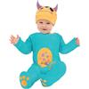 SMIFFYS Piccolo mostro per bebè, Blu, Costume intero e cappello Halloween