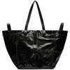Liebeskind Shopper L-Elvira PT Crinkle-Black, Donna, Nero, L