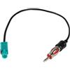Joynine Adattatore Antenna Autoradio,Fakra Z Maschio a DIN Maschio Cavo Spinotto Antenna Autoradio,Adattatore Autoradio Compatibile con Lettore Audio Stereo e Multimediale del Veicolo