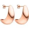 Purelei xPurelei Drop Big - Orecchini a goccia in resistente acciaio inossidabile - Orecchini da donna impermeabili - Orecchini per il vostro look personalizzato (Oro)
