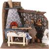 Holyart Panettiere 10 cm presepe Napoletano Movimento