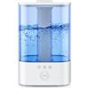 Maxcio 3.5L Umidificatore ad Ultrasuoni Maxcio Nebbia Regolabile Funzione Timer Humidifier Super-Silenzioso 28dB Sicuro per Bambini Umidificatore Piante Arredamente Camera da Letto Adatto a Casa