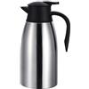 KINGBON Caraffa Termica 2 litri in Acciaio Inox Caraffa Termica a Doppia Barriera Isolante Caraffe Termos per te e caffè
