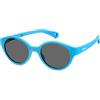 POLAROID KIDS PLD K007/S Occhiali da Sole, Azzurro, 42 Unisex-Bambini e Ragazzi