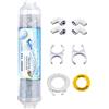 LZH FILTER 6-Stage Filtro Alcalino, Sostituzione Alcalino Minerale, Rimineralizzazione Filtro