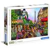 Clementoni- Puzzle Flores en Paris 1000pzs Does Not Apply Collection Flowers in Paris-1000 Pezzi, Multicolore, One size, 39482