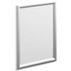 Durable Cornice a scatto in alluminio A3, portadocumenti da parete, espositore da parete, include bande biadesive e kit di viti, argento, 479723