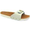 M.a.u.r.i. Zoccoli - Ciabatte da Uomo - MOD. PIOLI - Sabbia - Fondo Legno - Made in Italy Beige