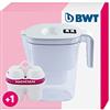 BWT - Caraffa filtrante per acqua vita - 2.6 Litri - Non con filtro