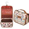 Grupo Erik Beauty Case da Viaggio Frida Kahlo - Beauty Case Donna da Viaggio da Appendere Impermeabile con Scomparti e Gancio | Organizer Trucchi Portatile, Regalo Donna (24 x 20 x 9 cm)