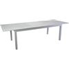 Giordanoshop Tavolo Allungabile da Giardino 220/280x100xh75 cm in Alluminio Monterey Bianco