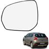 Ruolin Vetro Specchietto Retrovisore Sinistro, Vetro Specchio Retrovisore Esterno Auto Compatibile con Peugeot 3008 5008 2009-2016