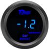 ETOPARS Universale Auto Turbo Boost Manometro 2 Pollici 52mm Turbo Boost Misuratore Digitale Bar Boost Indicatore Calibro Blu Luce Boost Pressione Strumenti Lente Tinta Fumo