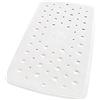 emmevi Tappeto Doccia Vasca Bagno Ventose Superficie Ruvida Antiscivolo Profumato Mod.NORMAL 36X71 BIANCO