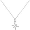 Amberta Collana Segno Zodiacale in Argento Sterling 925 con Zirconi per Donna:Collana Segno Zodiacale Pesci