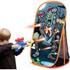 Quanquer Tiro al Bersaglio Gioco per Bambini Ragazzi Giocattolo per Pistole Nerf - Zombie Tiro al Bersaglio con Rete per Interni Ed Esterni Regali per Ragazze di 5 6 7 8 9 10+ Anni