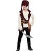 SMIFFYS Costume da pirata Dark Spirit, Marrone, Tunica e cappello