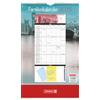 BRUNNEN Calendario familiare (2025) Big City, 1 pagina = 1 mese, 12 fogli