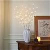 EAMBRITE Illuminazione decorativa per casa, con rami di betulla bianchi a 60 luci LED, per esterni, splendida decorazione per Natale, Pasqua, Halloween, feste