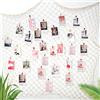 XREE Rete da Pesca Decorativa, Rete da Pesca Decorativa da Parete Rete da Pesca Cucita a Mano con 40 Clip 20 Chiodi Senza Traccia per Compleanno Festa