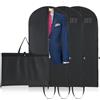 Niviy Borsa Porta Abiti da Viaggio,3*Borsone Porta Abiti con Tasche Portaoggetti,Borsa Impermeabile e Antiumidità con Cerniera,Borsa Viaggio Porta Abiti per Uomo e Donna(120x60cm)