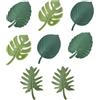 Zimoer 8 Pezzi Magneti per Frigorifero a Forma di Foglia di Monstera, Carino Calamite Frigorifero Piante Verdi, Magneti Frigorifero Cucina Pianta Monstera per Decorare Frigorifero, Cucina, Ufficio