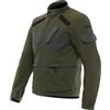 Dainese - Lario Tex Jacket, Giacca Moto Urban, con Protezioni Removibili, Tessuto Ventilato, Man, Verde, 44