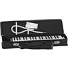 GEWA Melodica 37 tasti, gamma tonale f-f´´´, inclusi tubo di soffiaggio e custodia con tracolla, nero/bianco, materiale: plastica