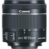 Canon EF-S 18-55 f/4-5.6 è STM, nero (1620C002)