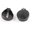 sourcing map Sourcingmap 2 batterie a bottone CR2025 - Supporto per presa a 2 pin, colore: Nero