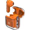 Celly Auricolari Celly True wireless Arancia con custodia trasparente [SHEEROR]