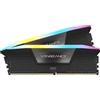 Corsair Ram DIMM DDR5 Corsair Vengeance Rgb 32GB Adata 6000Mhz CL30 1.25V Nero 2pz [CMH32GX5M2B6000C30]