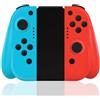 Maegoo Controller di Gioco Wireless per Switch Console, Doppio Vibrazione Joystick Gamepad Switch fino a 8 Ore di Gioco con Sensore Giroscopio a Sei Assi, Controller Stabile Connessione per Switch