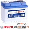 BOSCH Batteria Avviamento Bosch 0092S40050 S4 per Alfa Romeo Audi Austin Auwärter Awd