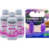 YESHI Mister CLean Kit 3 pz Profumo Concentrato Per Bucato 250 ml :Fiorita + Relevi Proteggi & Profuma