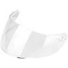 Headerbs Visiera per Casco, Protezione per Lente per Casco in PC Visiera per Moto Visiera per Lente Integrale Visiera per Protezione Antivento per AGV K1 K3 SV K5 K5-S(trasparenza)