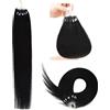 YANTAISIYU Extension Microring Capelli micro loop extension capelli 50g Extension Capelli Veri Microring (35cm #1 nero)