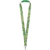 Lanyard in PET riciclato con stampa in sublimazione su due lati Lana personalizzate o neutre